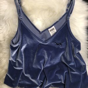 Pink velvet blouse💜